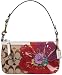 AUTHENTIC COACH SIGNATURE KHAKI POPPY DEMI bag/purse/handbag Style Number 6264