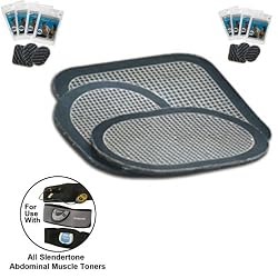 SLENDERTONE GEL (30 PADS) 10 SETS FOR all Slendertone Abdominal Muscle Toners