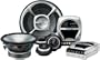 Infinity Reference 5020cs 5.25-Inch Two-Way Component System (Silver/Black)