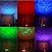 Fuloon Ozean Leuchten Projektor Meer Projektor Pot Music Input, Ocean Light, Ocean Lampe, Musik Projektion Leuchten Ozean Light Ozean-Lamp Projektor mit USB Lampe + MP3-Lautsprecher