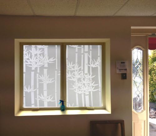 9ft Decorative Privacy Window Windows Film Treatments #014