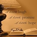 Wall Appliqué - Little Laugh Promise Hope