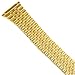 Watch Band Expansion Metal Stretch Gold Plated fits 16mm to 20mm