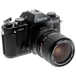 Vivitar V3800N SLR Camera w/ 28-70mm Macro Zoom Lens Multi Exposure