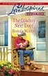 The Cowboy Next Door (The Cowboy Series #2) (Larger Print Love Inspired #494)