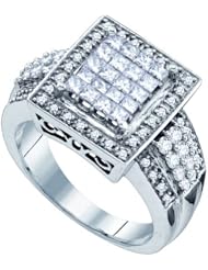 1.00CTW DIAMOND INVISIBLE RING