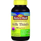 Nature Made Milk Thistle Standard Extract, 140mg, 50-Count