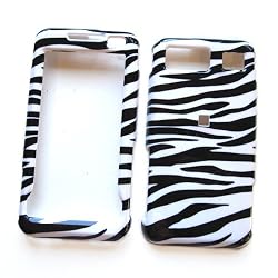 Samsung Omnia i910 (Verizon) Snap-on Protector Hard Case Image Cover "Zebra Pattern" Design