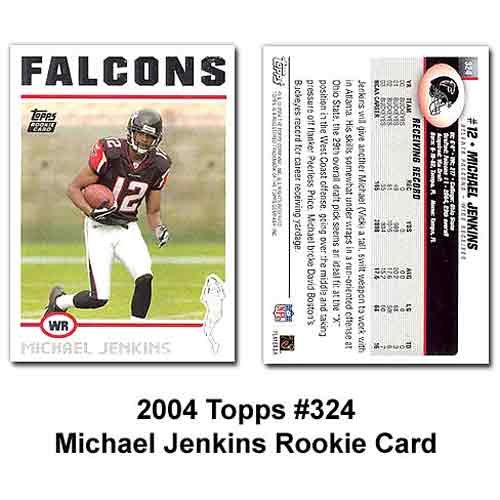 Topps Atlanta Falcons Michael Jenkins Rookie Card