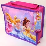 Disney Princess Rectangle Non-Woven Lunch Bag w/Handle & Zipper (3 Princesses)