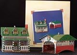Grandmother's House and Covered Bridge Town and country #4 in series 2002 hallmark ornament