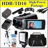 51LYEbNikSL. SL160  Sony HDR TD10 High Definition 3D Handycam Camcorder High Power Package W/ Shotgun Microphone, Battery, Case, Triipod & Much More!!! Reviews