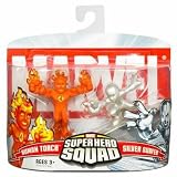 Eigenschaften HASBRO 78145 / MARVEL 2006 - SUPER HERO SQUAD - HUMAN TORCH & SILVER SURFER - OVP