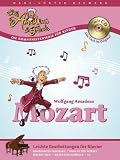Produkt-Bild: Little Amadeus & Friends: Wolfgang Amadeus Mozart. Leichte Bearbeitungen fur Klavier. Inkl. CD