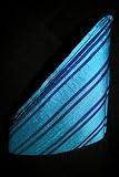 Navy Turquoise Silk Pocket Square, 100% Silk Dupioni - by Royal Silk