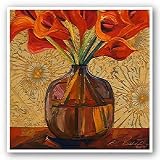 Orange Lilies Art Print Art Poster Print by Shelly Bartek, 13x13