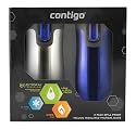 Contigo AUTOSEAL Stainless Steel 16-Ounce Vacuum Insulated Tumbler, Blue, Set of 2