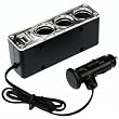 LUPO Triple Cigarette Lighter Charger Adapter + 1 USB Port