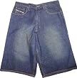 Men's Paco Shorts Blue Denim Size 34 Loose Fit