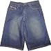 Men's Paco Shorts Blue Denim Size 34 Loose Fit