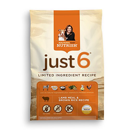 Rachael Ray Nutrish Just 6 Natural Dry Dog Food, Limited Ingredient