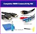 Ultimate HDTV Hook Up Kit for LG INFINIA 50PK950 60PK950 50PK750 60PK750 47LX9500 55LX9500 47LE8500 55LE8500 42LE7300 47LE7300 55LE7300 Includes 2 6FT HDMI Cable, Component Video Cable, Composite Video Cables, 1 Optical Cable & Professional LCD Cleaning Solution, Cleaning Cloth & Detailed Brush