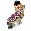 Sesame Street Ernie Pet Costume - Red Multicolor