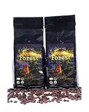 Coffee Forest Gourmet Ground  USDA Certified Organic Coffee, Grown in El Salvador, 10.6 Ounce Bag (Pack of 2)