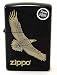 Zippo Eagle Flying Black Matte Finish Lighter 7793