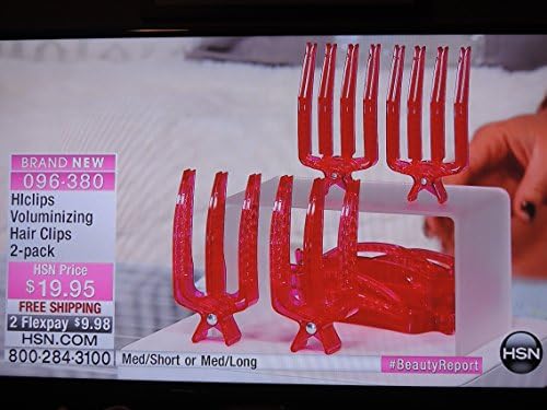 VOLUMIZING ROOT LIFTING CLIPS (2 Medium + 2 Large Clips Included)