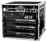 MARATHON FLIGHT READY CASES MA-12UAD 12U AMPLIFIER DELUXE CASE, 18 BODY DEPTH