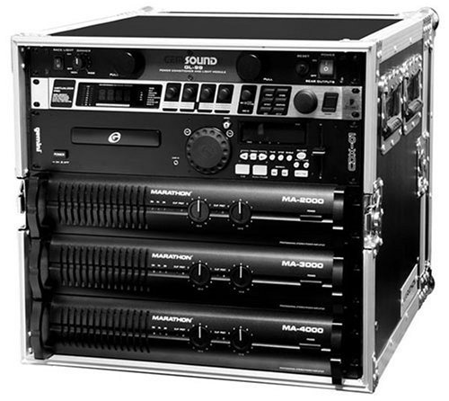 Marathon MA-12UAD Flight Ready 12U Amplifier Deluxe Case