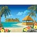 Tiki Island Super Scene Party Decoration - 9'