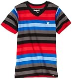 Hurley Boys 8-20 Jersey Boy Graphic Tee, True Red, Large