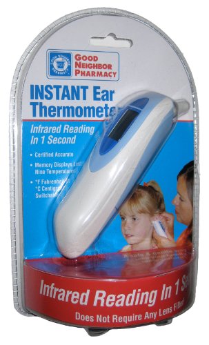 Best Price GNP Instant Ear Thermometer, Infrared Reading in 1 Second, Digital Display, Doesn't Not Require Any Lens Filter