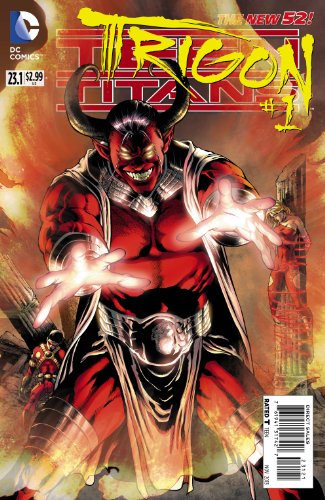 Teen Titans #23.1 Trigon (3D Cover)