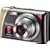 Rollei Flexline 140 Digitalkamera (10 Megapixel, 4-fach opt. Zoom, 7,6 cm (3 Zoll) Display, 30 mm Weit-Winkel-Objektiv) kaffee
