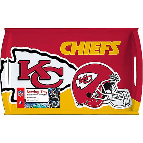 Siskiyou Sports  Kansas City Chiefs NFL Serving Tray