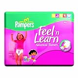Pampers Feel N' Learn Girls 2t-3t ~ 29 Training Pants