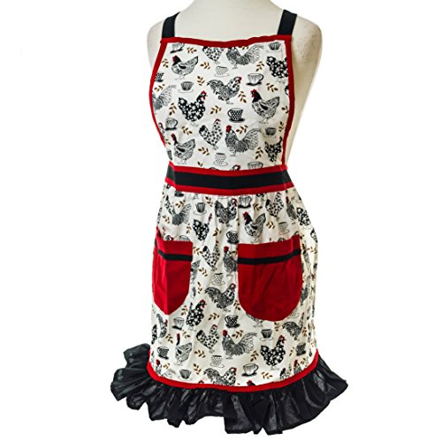 Rooster TieBack Apron Accessories