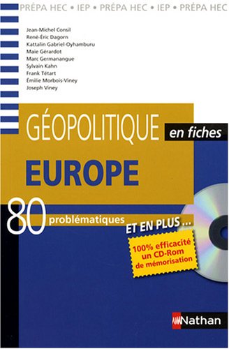 Europe : 80 Probl�matiques (1C�d�rom)