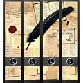 File Art - Design Etiketten - Motiv Nostalgia - breit