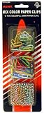 210 COUNT PAPER CLIPS IN VARIOUS COLORS