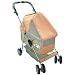 Kitchen & Housewares : Deluxe Pet Stroller - Orange