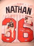 JOE NATHAN SIGNED AUTOGRAPHED MINNESOTA TWINS JERSEY JSA