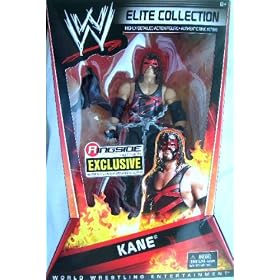 WWE Elite Exclusive Kane Figure with Removable Mask