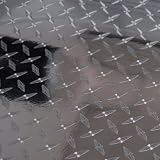 Diamond Plate Film Vinyl Sheet Roll Simple Curve Wrap - 48" Diamond Plate