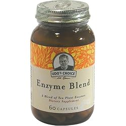 Flora Inc Udo's Choice Enzyme Bln 60c, Bottle