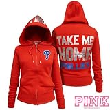 Philadelphia Phillies Victoria's Secret PINK&Atilde;&macr;&Acirc;&iquest;&Acirc;&frac12; Full Zipper Hoodie