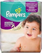 Pampers Windeln Active Fit Gr. 4 Maxi 7-18 kg Monatsbox, 1er Pack (1 x 168 St&uuml;ck)